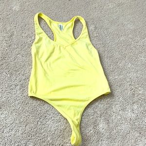 American Apparel thong bodysuit